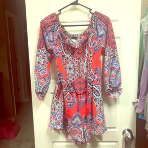 Off-the-Shoulder Romper